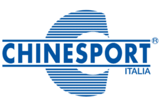 CHINESPORT Italia logo with blue text and stylized "C" design.