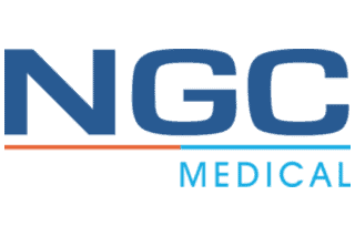 NGC Medical logo, healthcare and medical device compliance branding.